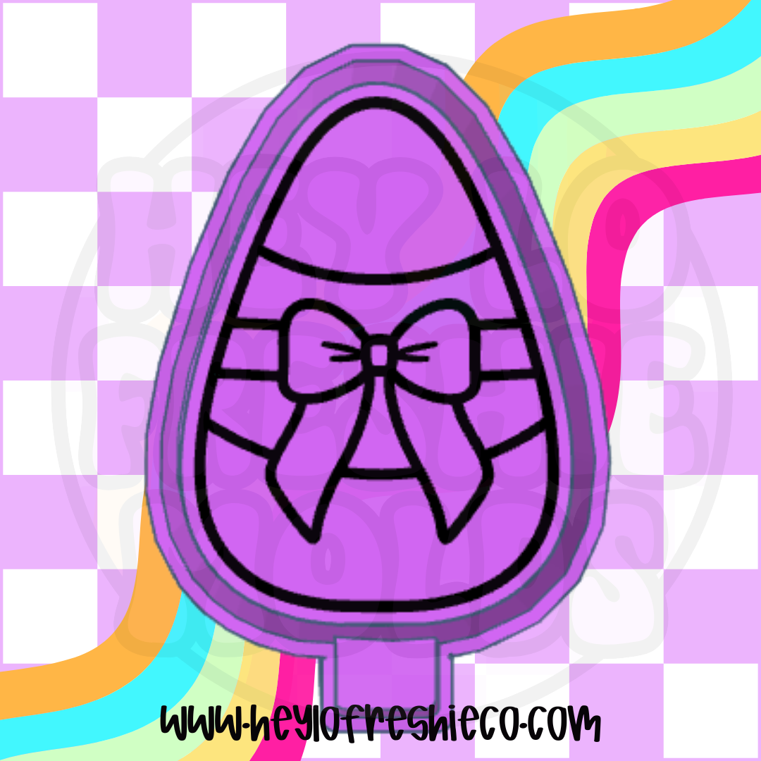 Candy Corn With Bow Silicone Mold