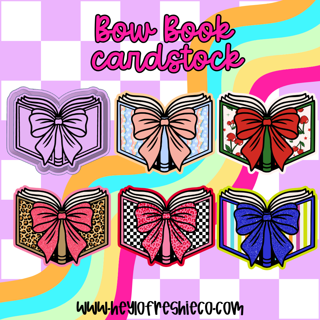 Bow Book Cardstock Grab Bag | 10 Count