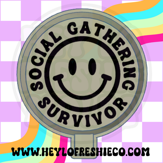 Social Gathering Survivor Silicone Mold