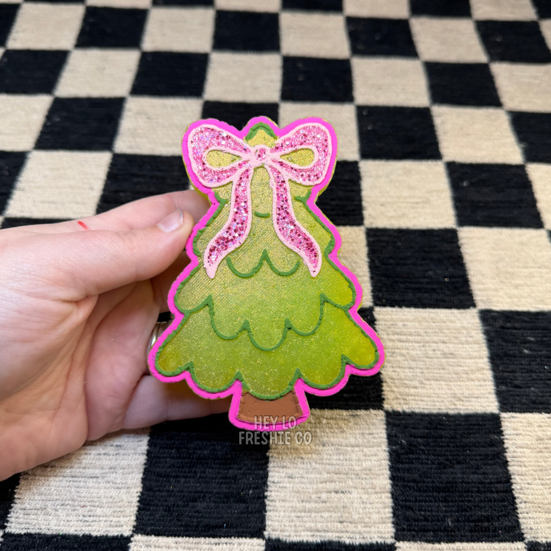 Bow Christmas Tree Silicone Mold