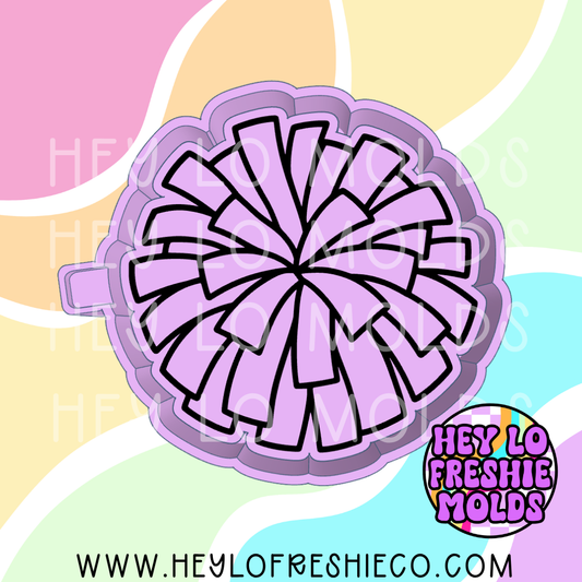 Cheer Pom Pom Silicone Mold