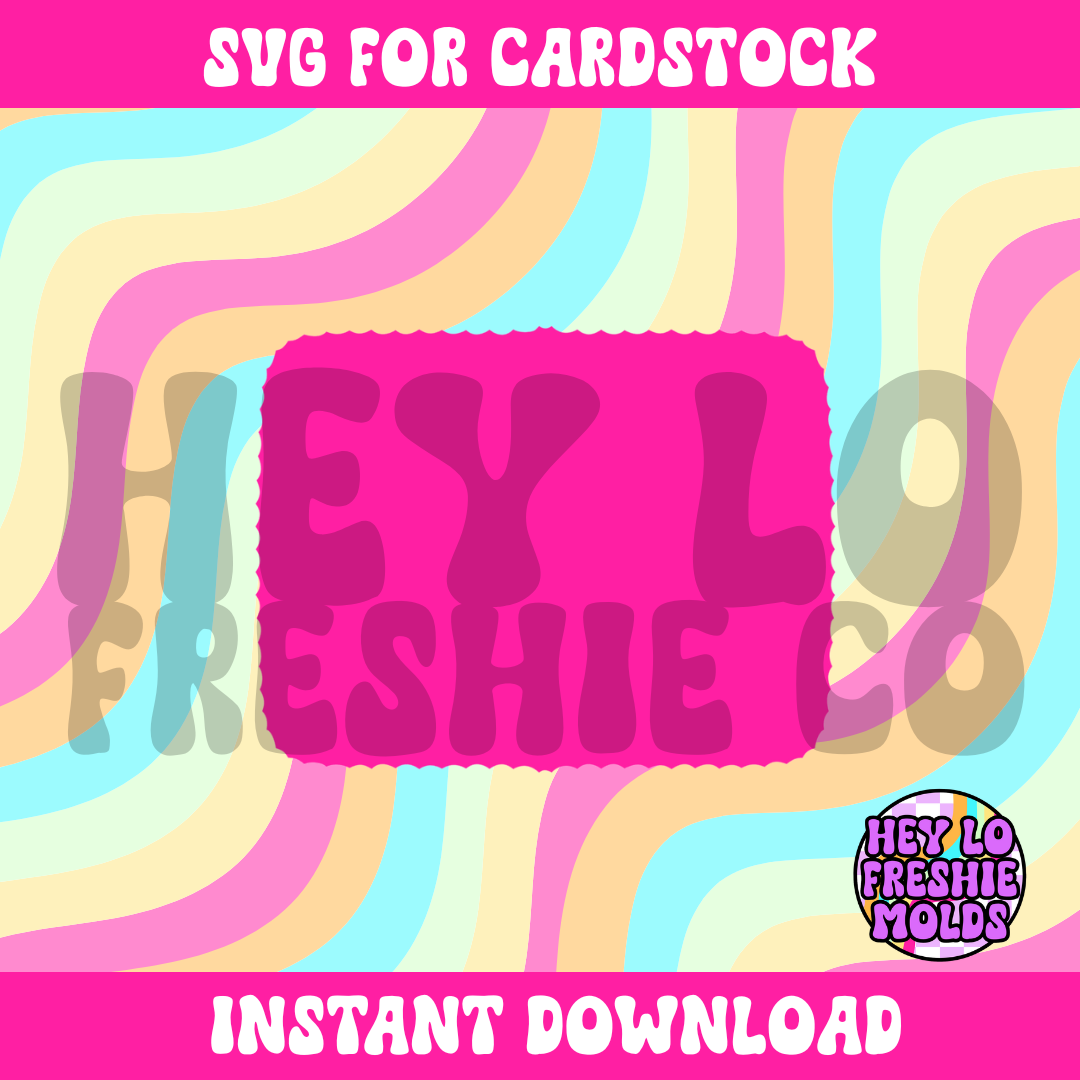 Western Rectangle Frame | SVG DIGITAL DOWNLOAD