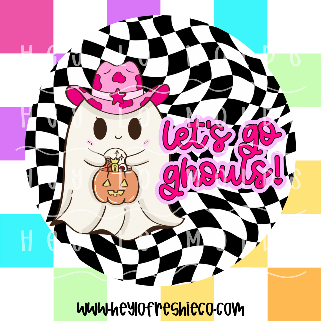Round Cardstock 251 | Lets Go Ghouls