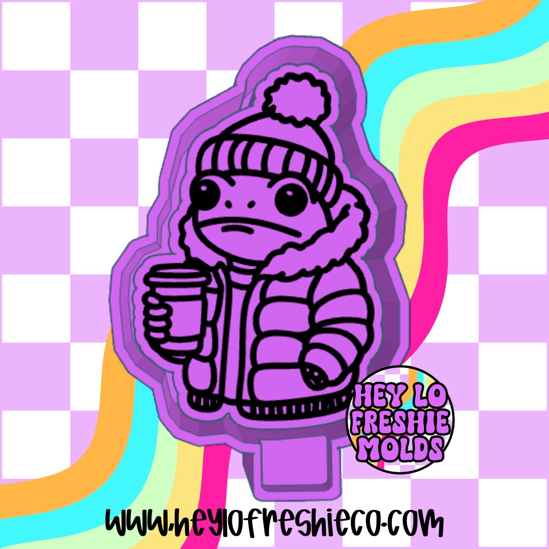 Winter Frog Silicone Mold