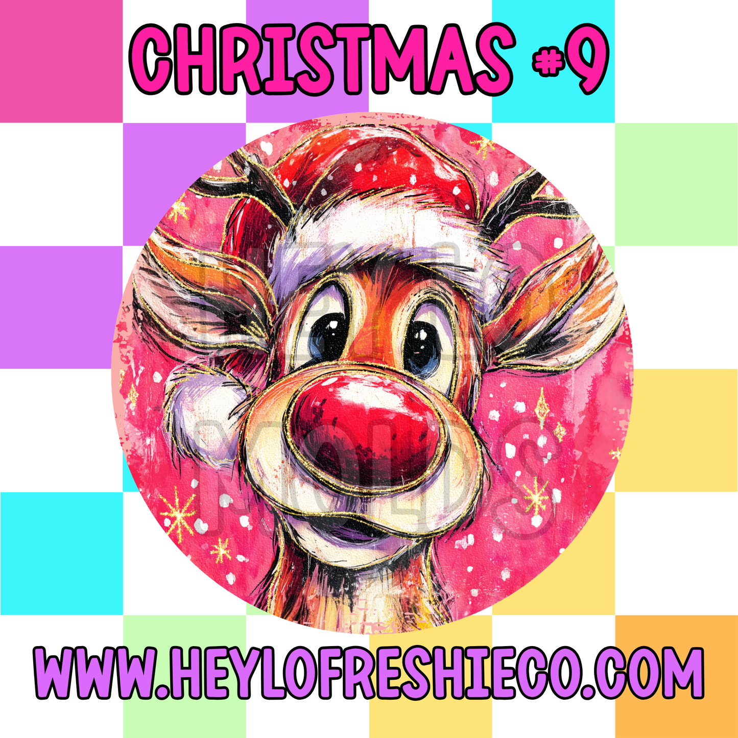 Pick Your Own (2.5 Inch Round) Cardstock - Christmas