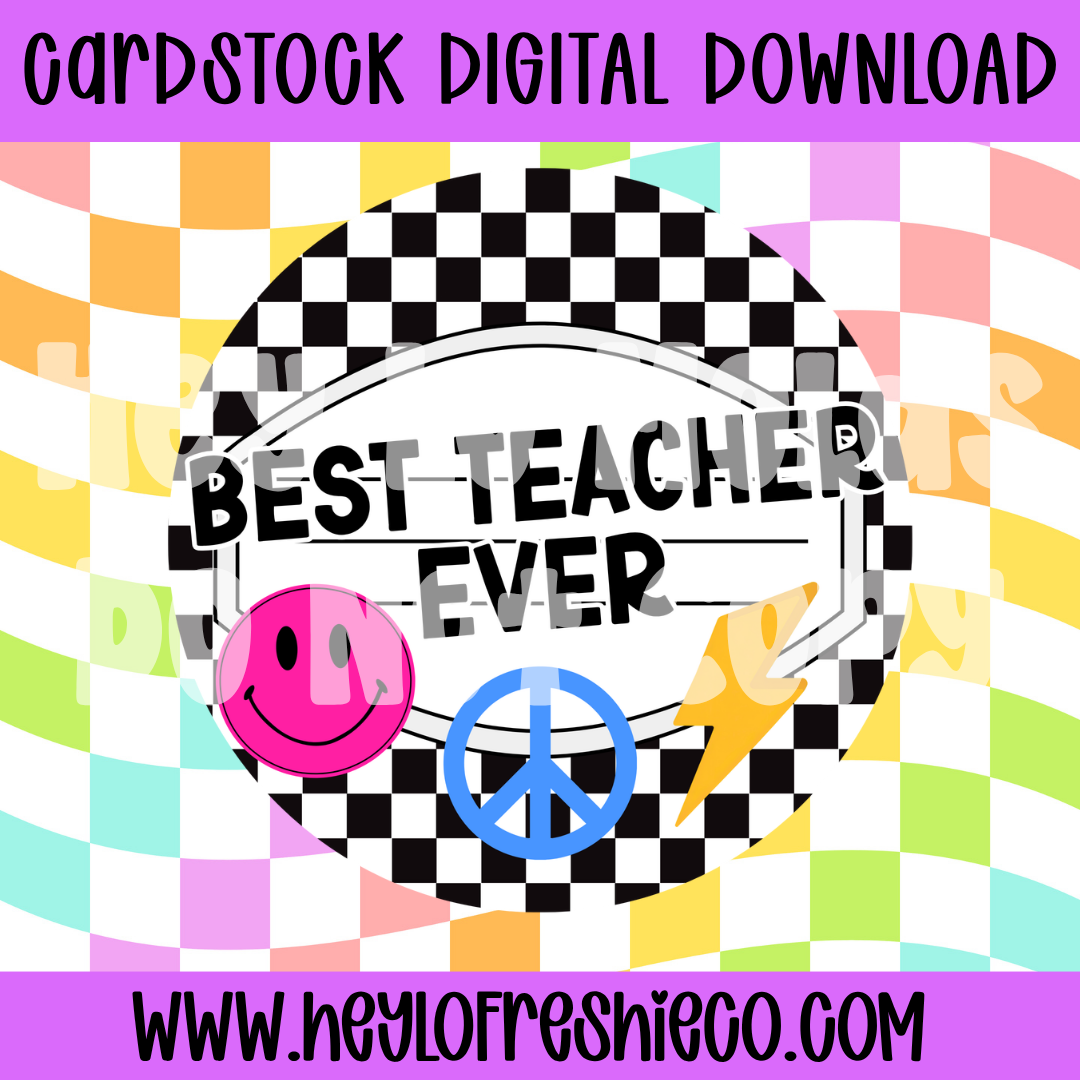 Digital Cardstock: Full Round/Square Drive