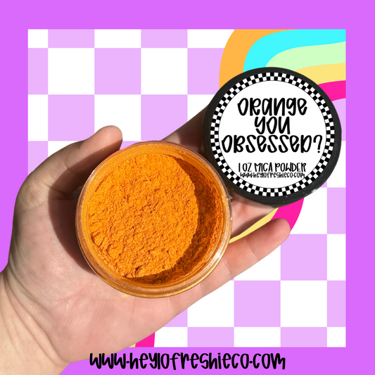 Orange You Obsessed Mica Powder
