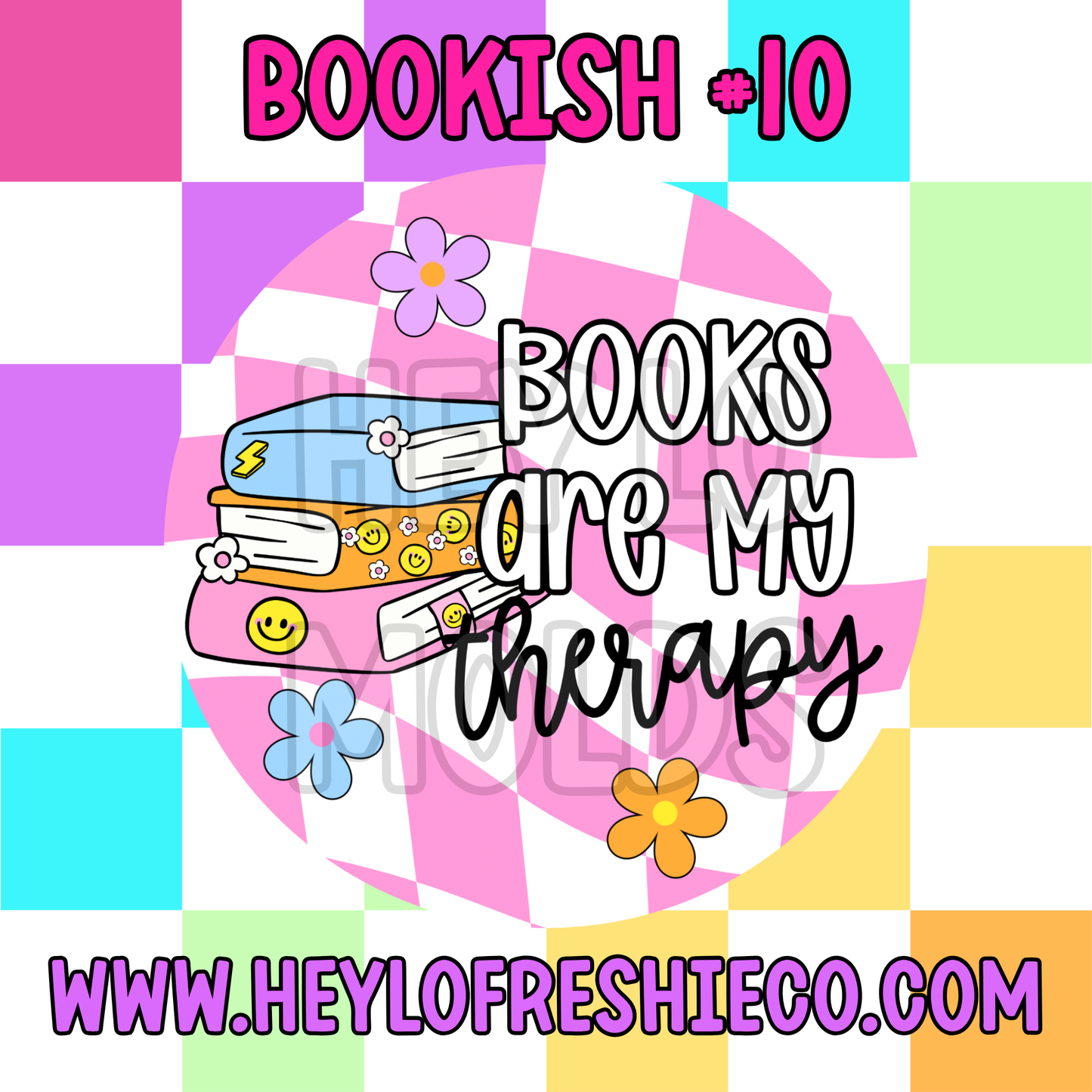 Pick Your Own (3 Inch Round) Cardstock - Bookish
