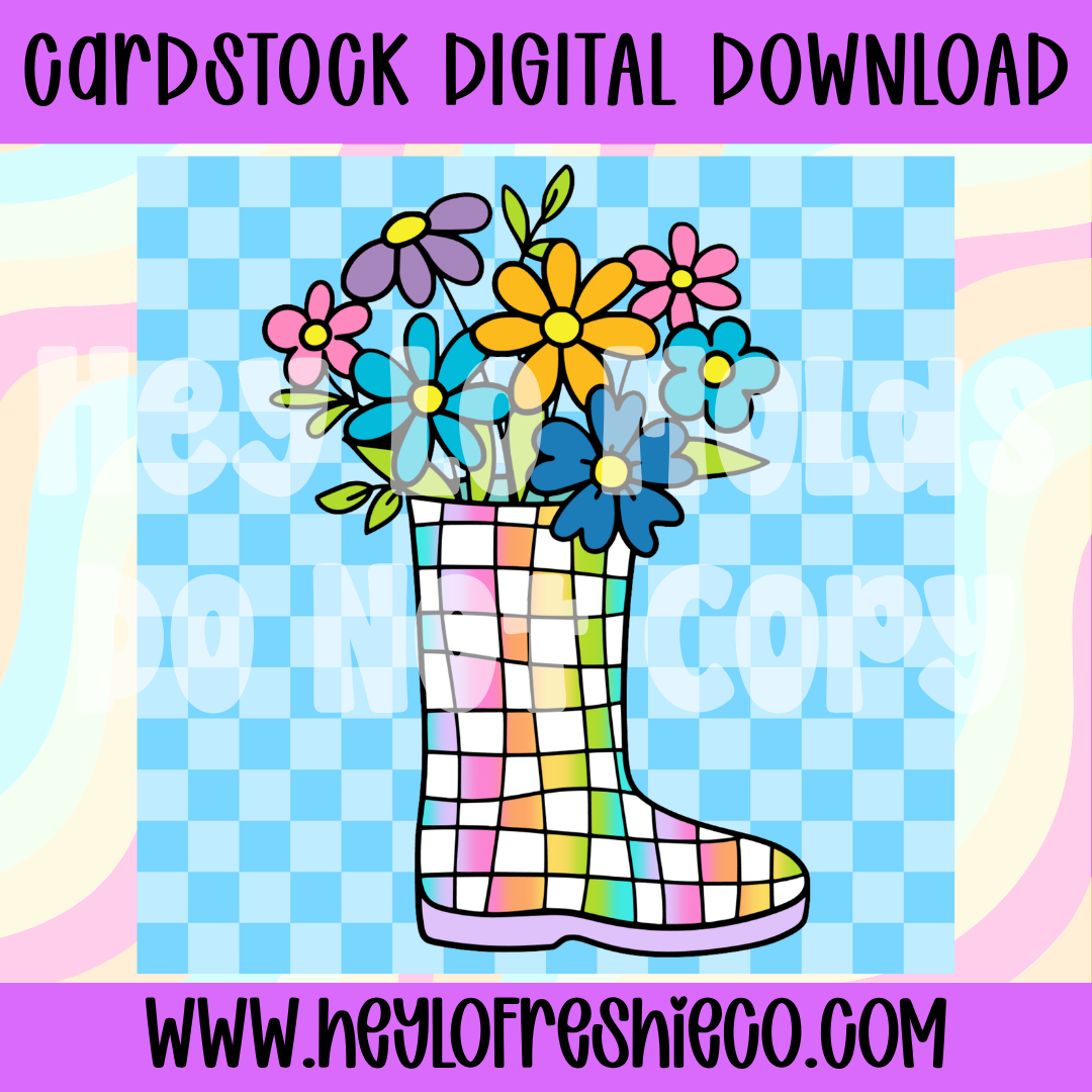 Digital Cardstock: Full Round/Square Drive
