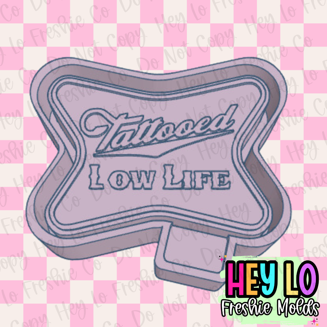 Tattooed Low Life Silicone Mold