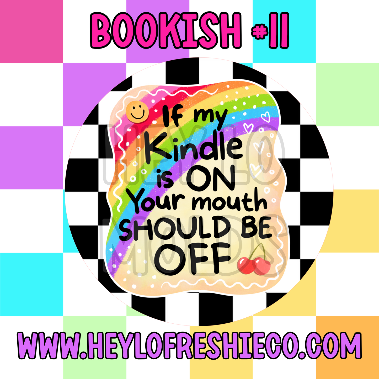 Pick Your Own (3 Inch Round) Cardstock - Bookish