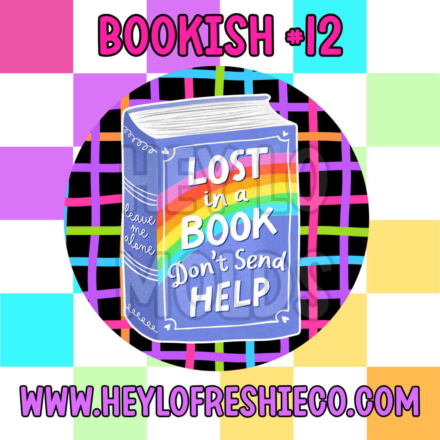 Pick Your Own (3 Inch Round) Cardstock - Bookish