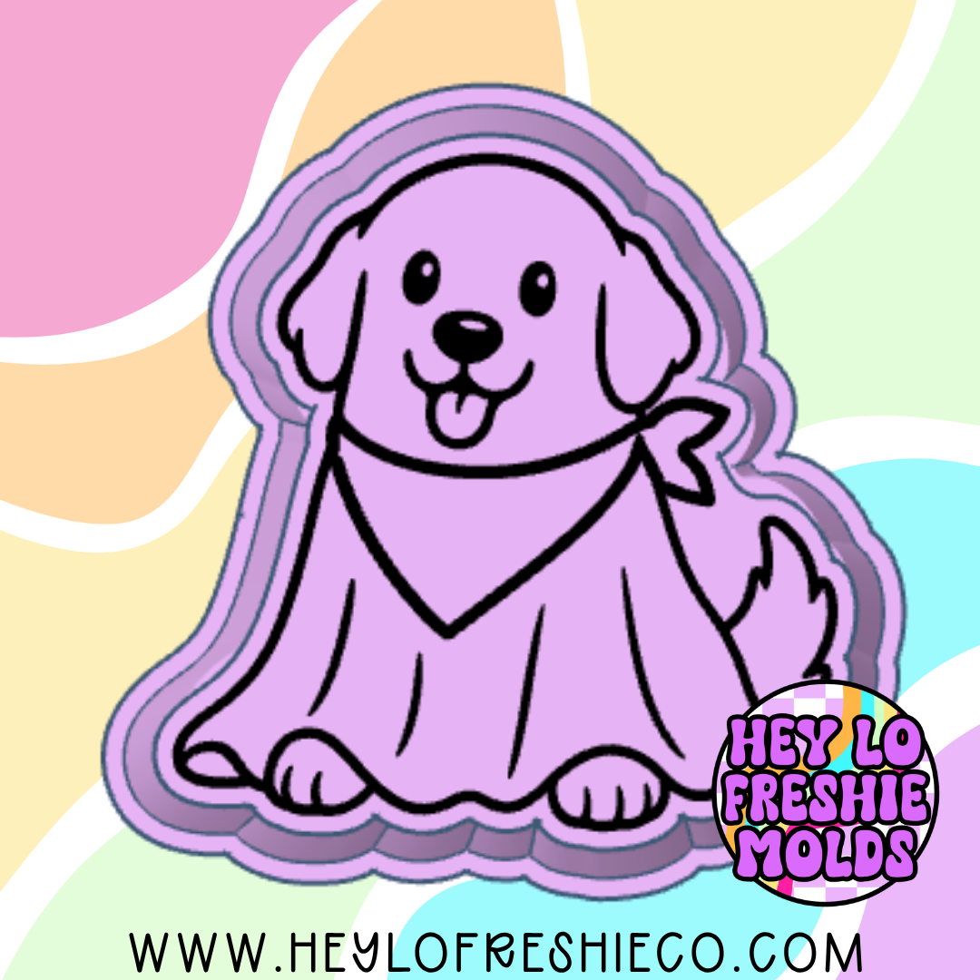 Ghost Dog Silicone Mold