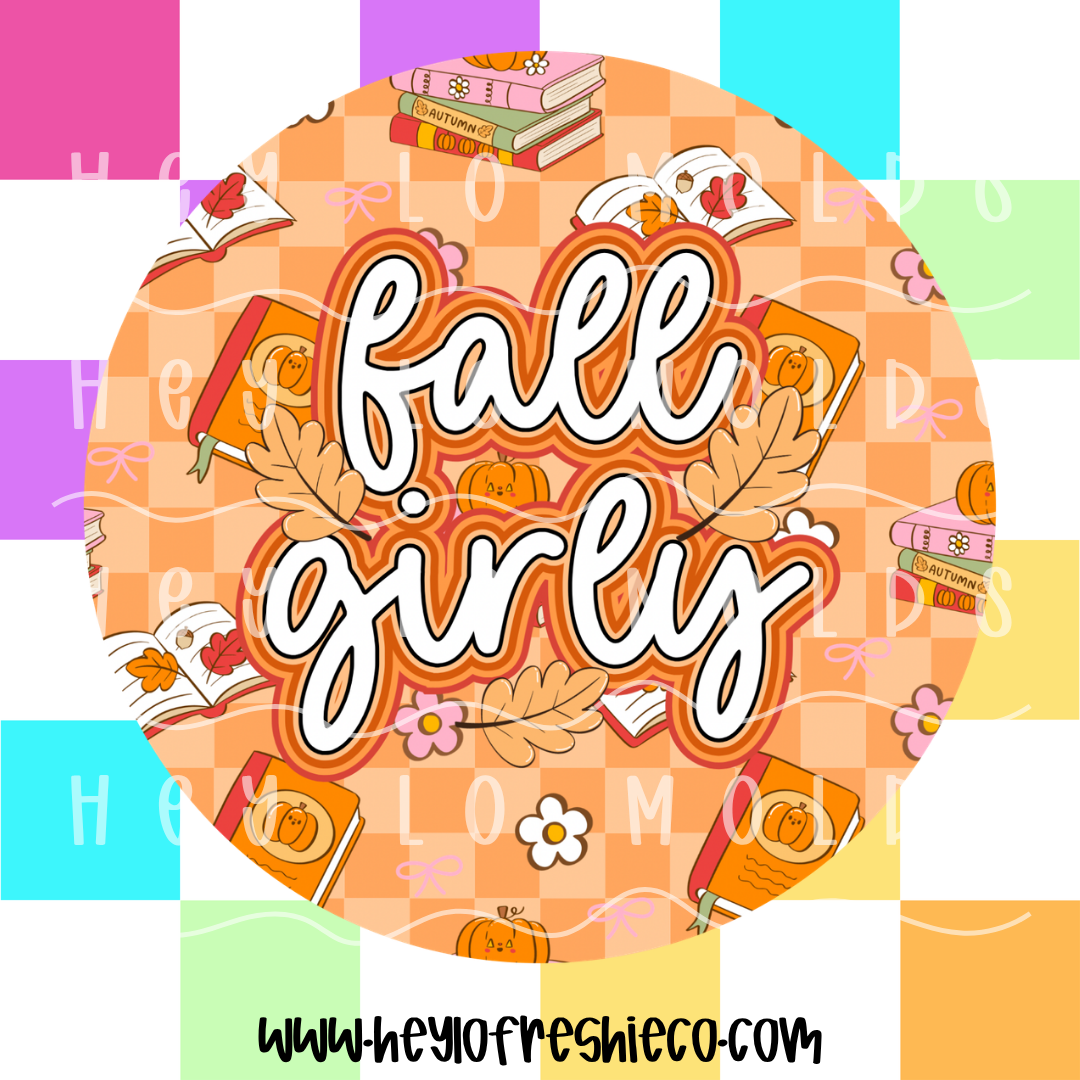 Round Cardstock 254 | Fall Girly