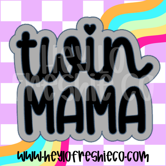 Twin Mama Silicone Mold