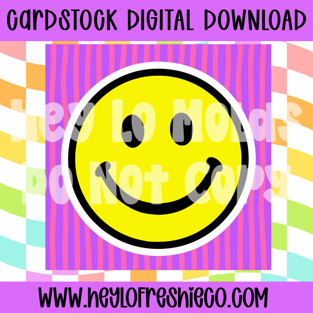 Digital Cardstock: Full Round/Square Drive