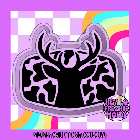 Camo Deer Silicone Mold