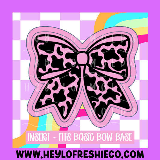 Basic Bow Insert - Camo/Cow Print