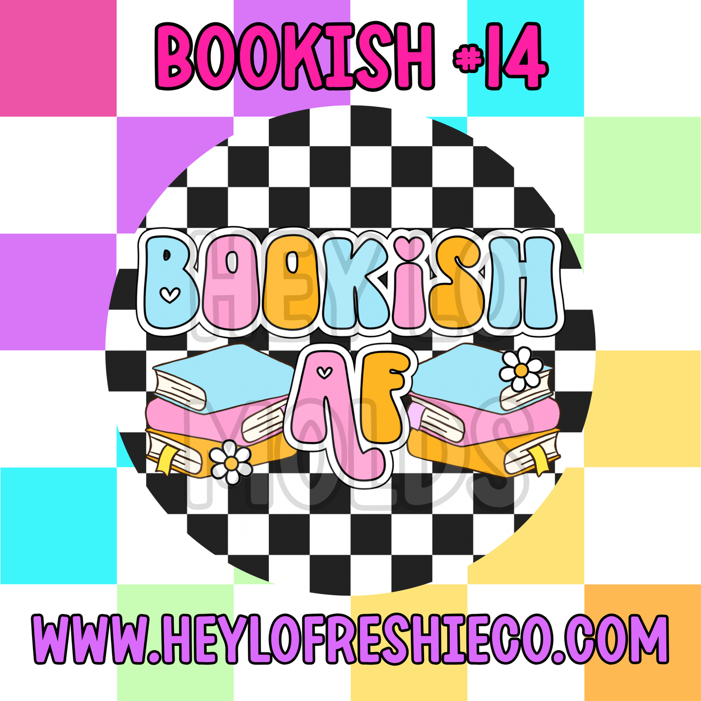 Pick Your Own (3 Inch Round) Cardstock - Bookish
