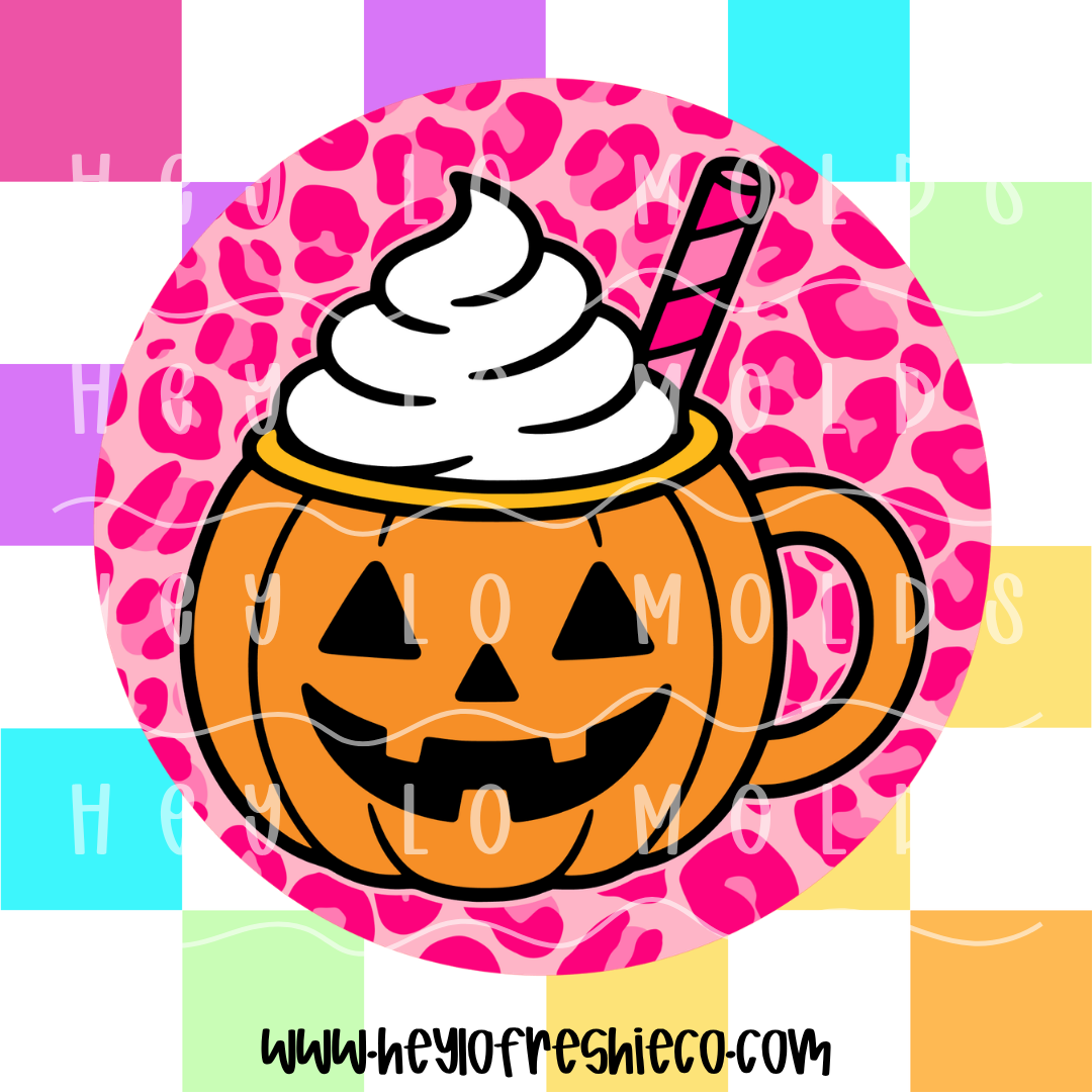 Round Cardstock 256 | Pumpkin Mug