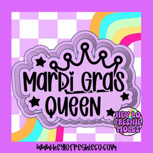 Mardi Gras Queen Silicone Mold