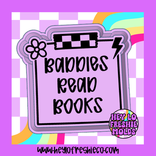 Baddies Read Books Silicone Mold