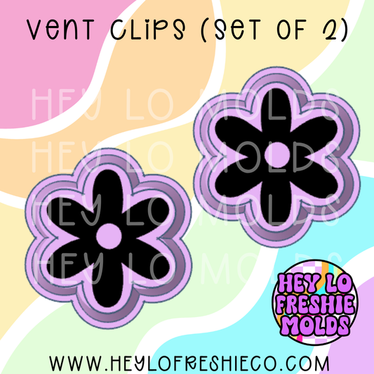 Daisy Vent Set Silicone Mold