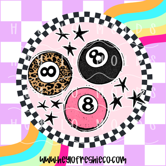 Round Cardstock 002 | 8 Balls