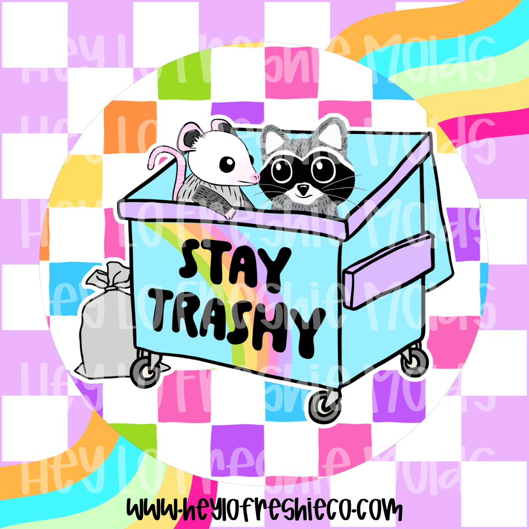 Round Cardstock | Stay Trashy