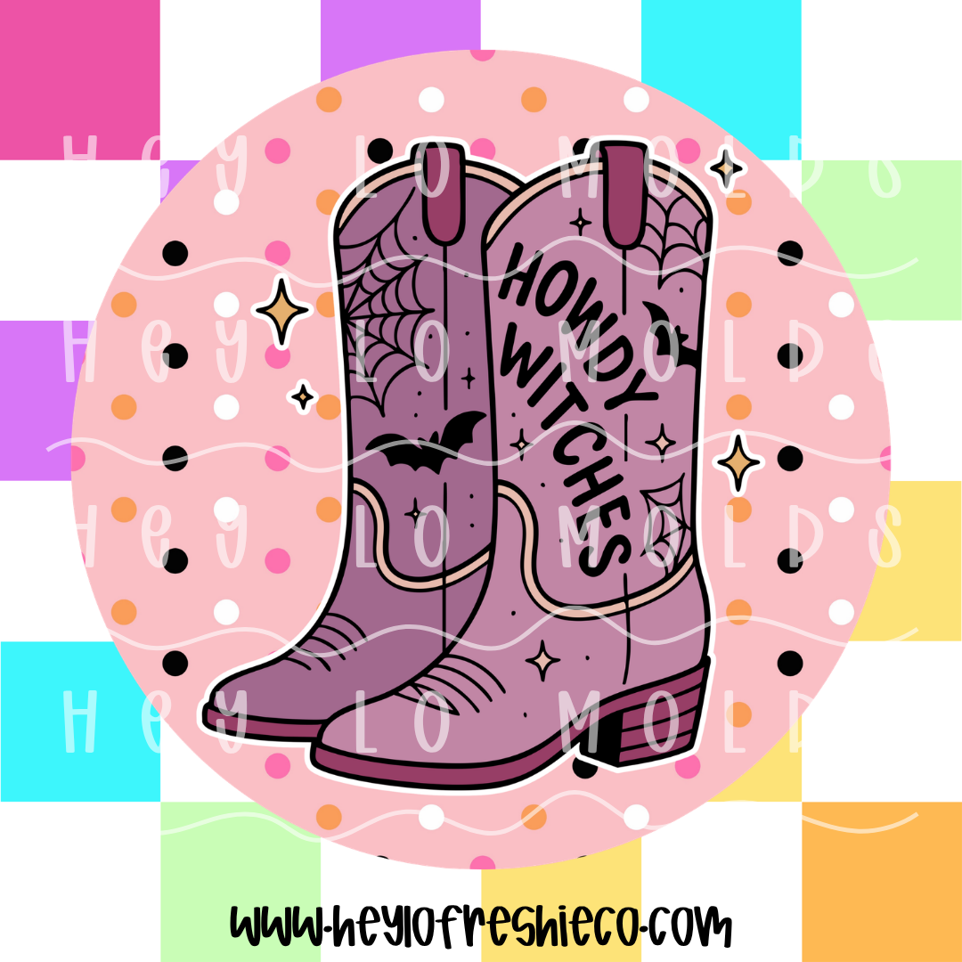 Round Cardstock 258 | Howdy Witches