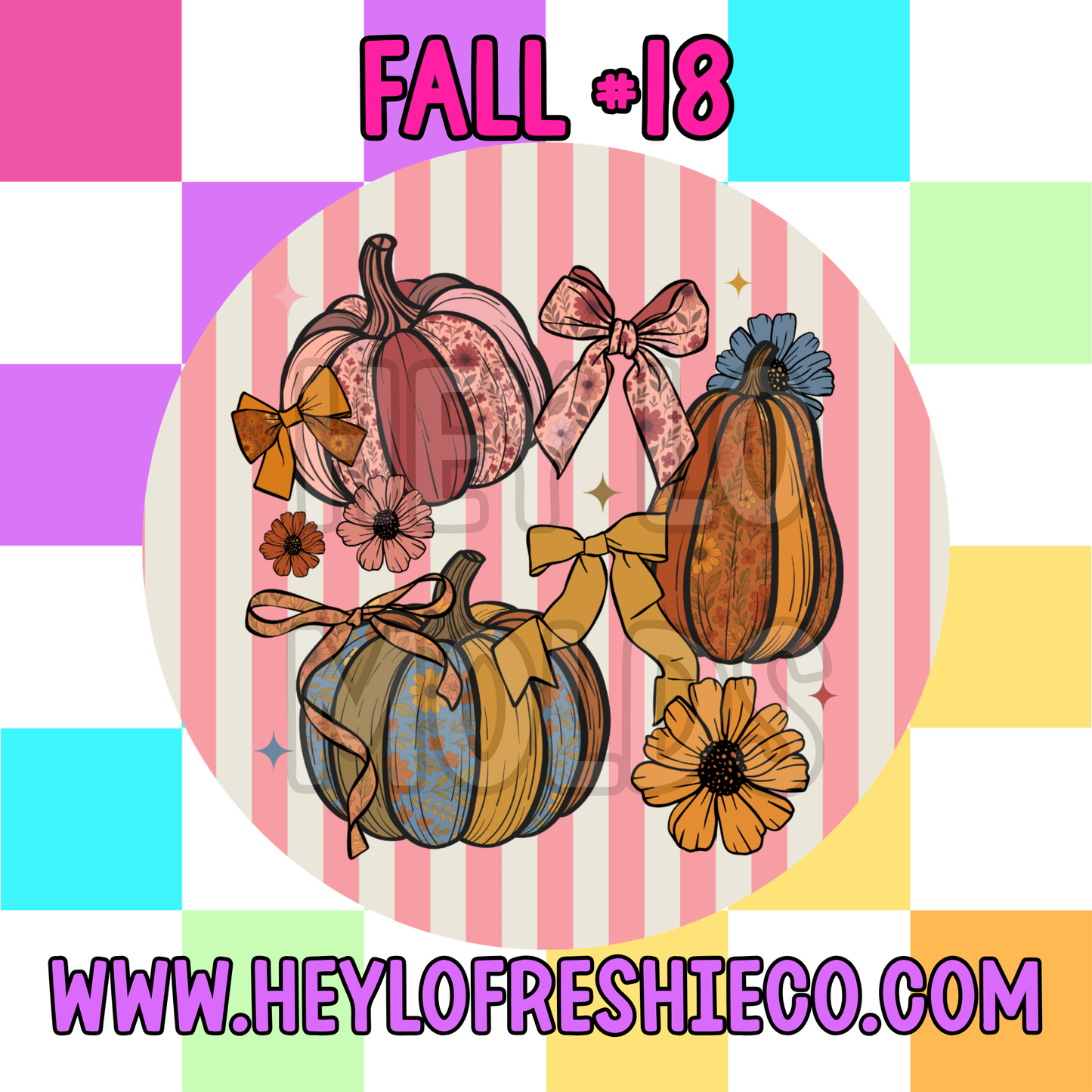 Pick Your Own (2 Inch Round) Cardstock - Fall