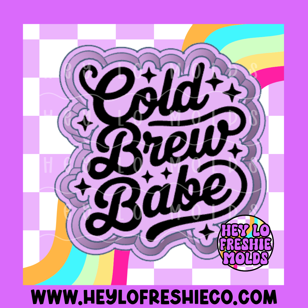 Cold Brew Babe Silicone Mold