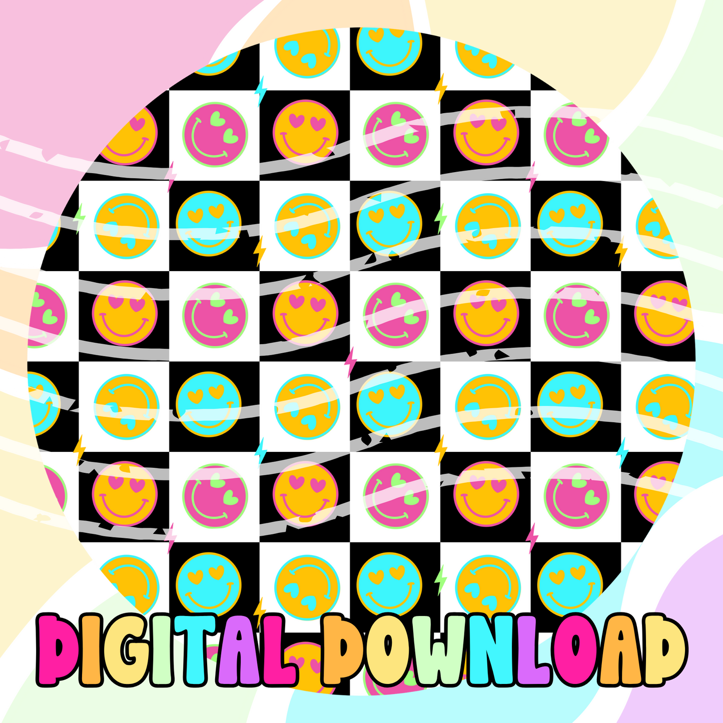 Digital Cardstock: Full Round/Square Drive