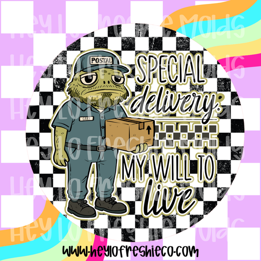 Pick Your Own Cardstock | Special Delivery: My Will To Live