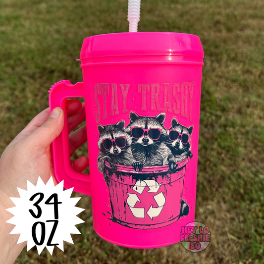 Stay Trashy | 34 OZ Trucker Mug