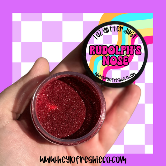 Rudolph's Nose Glitter Dust