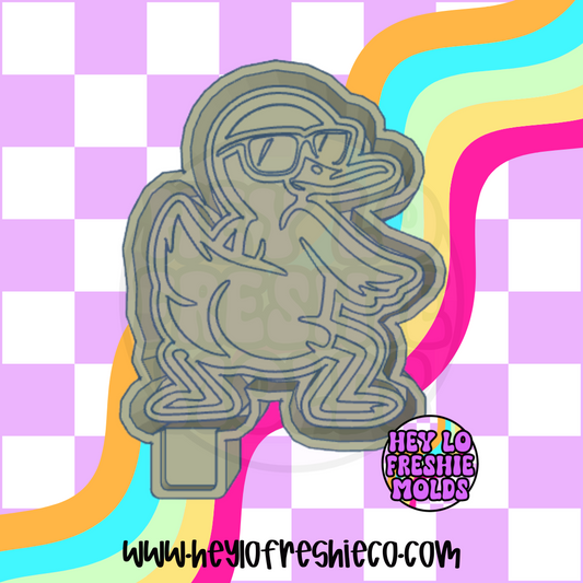 Twerking Duck Silicone Mold