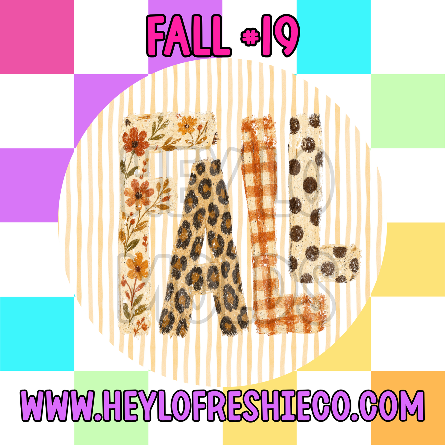 Pick Your Own (2 Inch Round) Cardstock - Fall