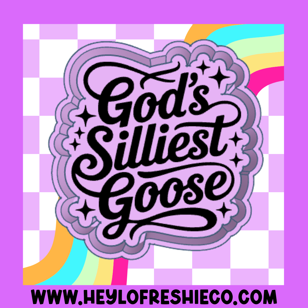 God's Silliest Goose Silicone Mold