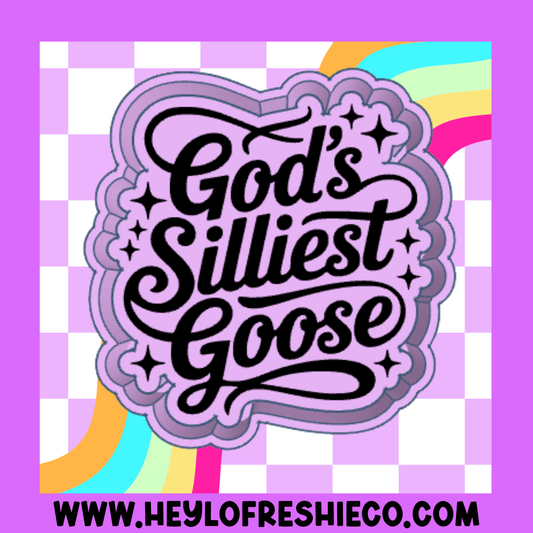 God's Silliest Goose Silicone Mold