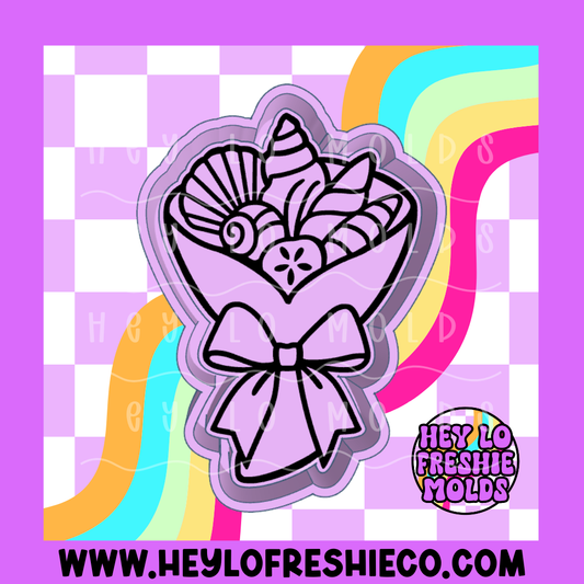 Beachy Bouquet Silicone Mold