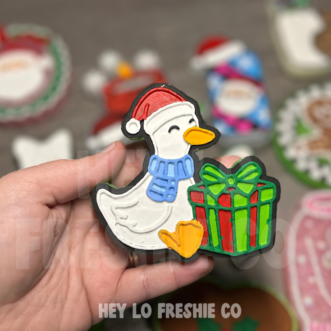 Present Goose Silicone Mold