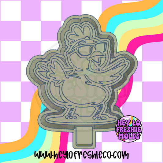 Twerking Chicken Silicone Mold
