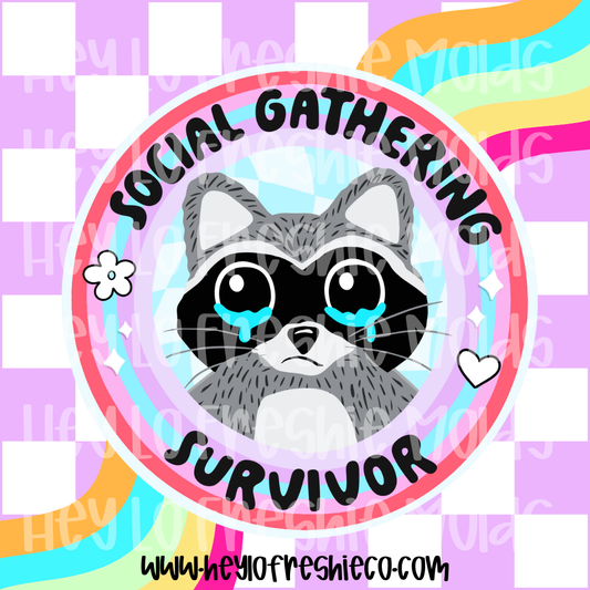 Round Cardstock | Social Gathering Survivor