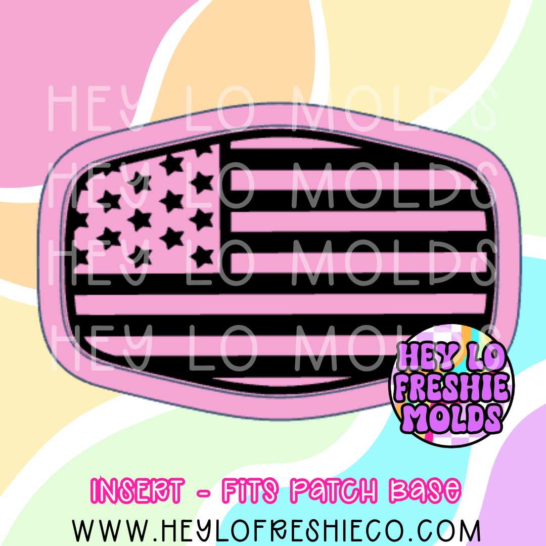 Hat Patch Insert - Flag