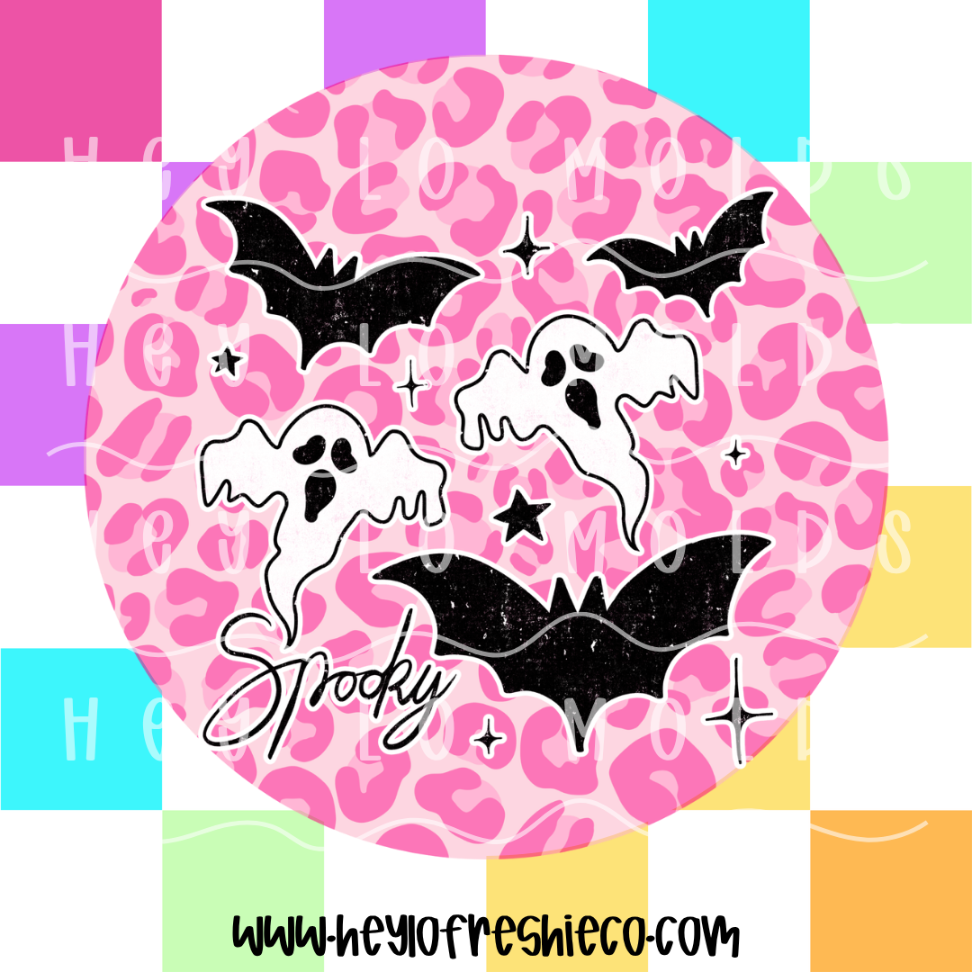 Round Cardstock 263 | Bats And Ghosts
