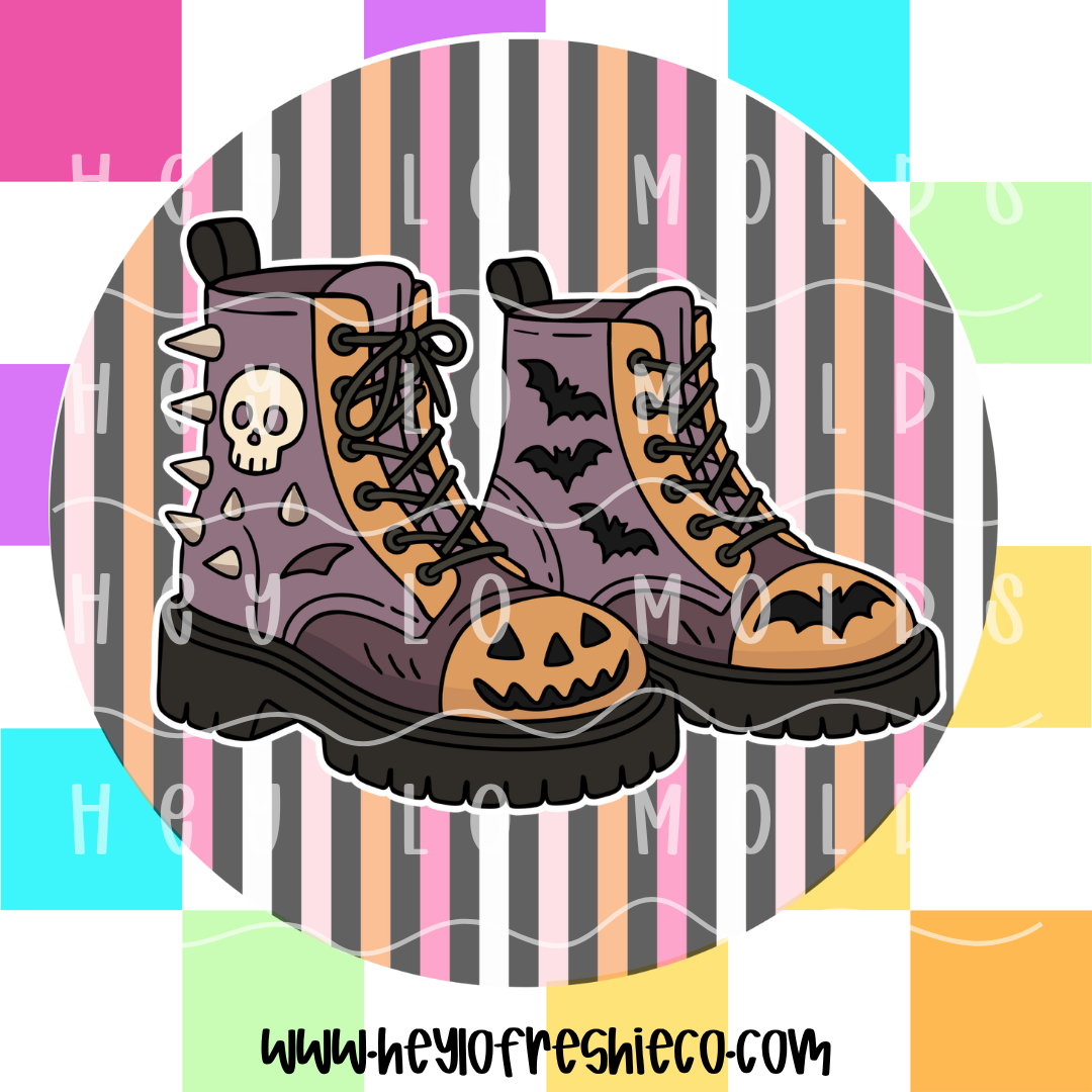 Round Cardstock 265 | Bad Ghoul Boots