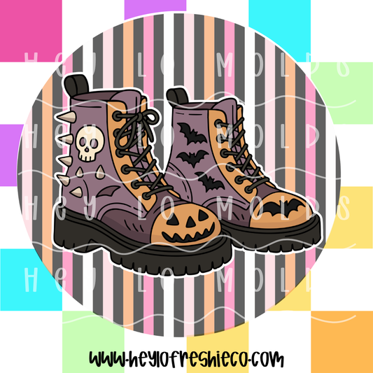 Round Cardstock 265 | Bad Ghoul Boots