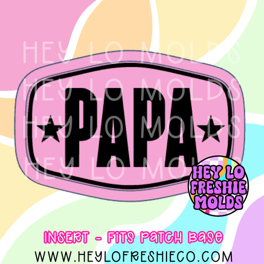 Hat Patch Insert - Papa
