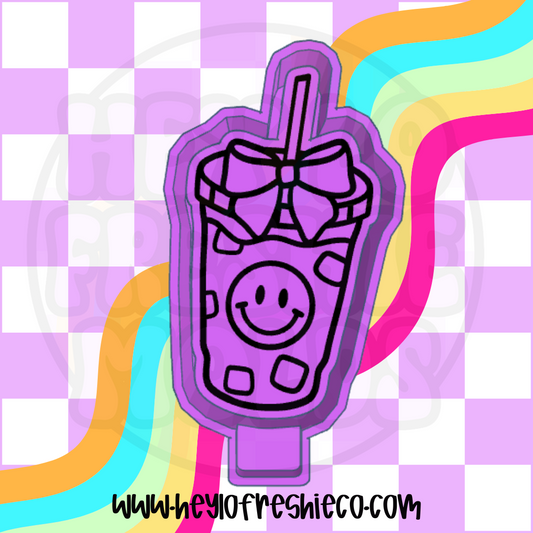 Smiley Drink Silicone Mold